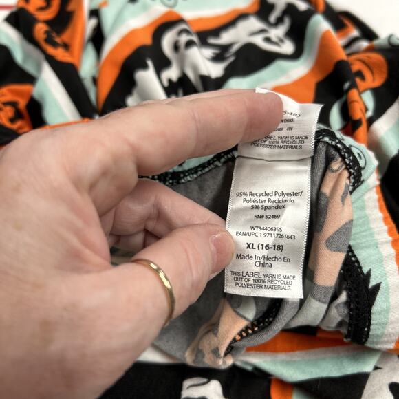 Horror Women's Pajama Pants Halloween Frankenstein Monster Ghost Size XL - Picture 5 of 6